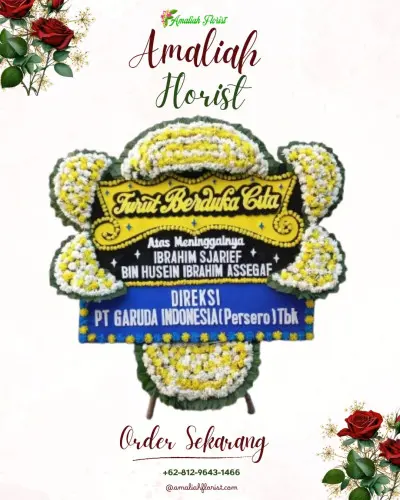 Papan Bunga Duka di Penatahan